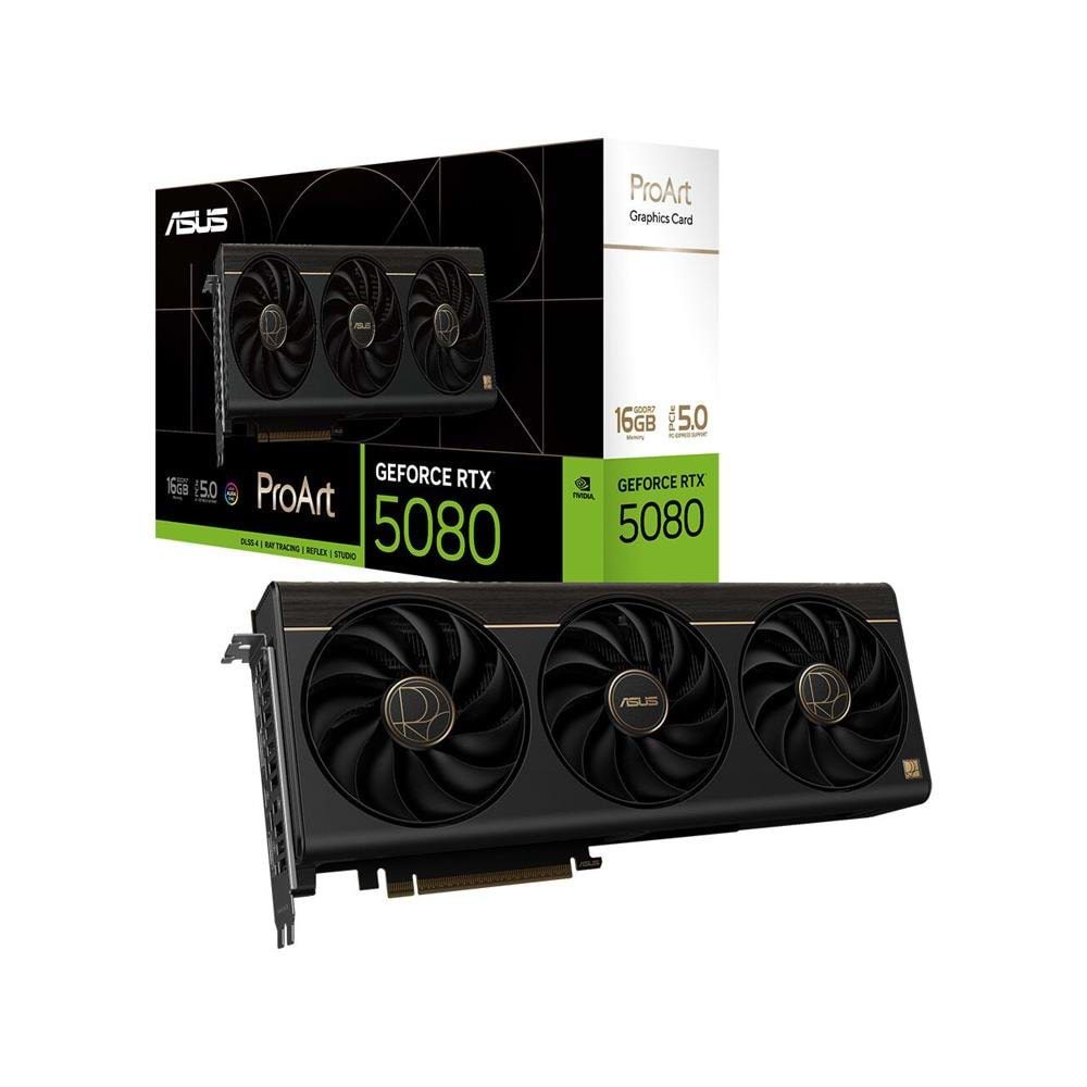 Asus PROART-RTX5080-O16G 16GB 256Bit GDDR7 DP/HDMI PCI 5.0 Ekran Kartı