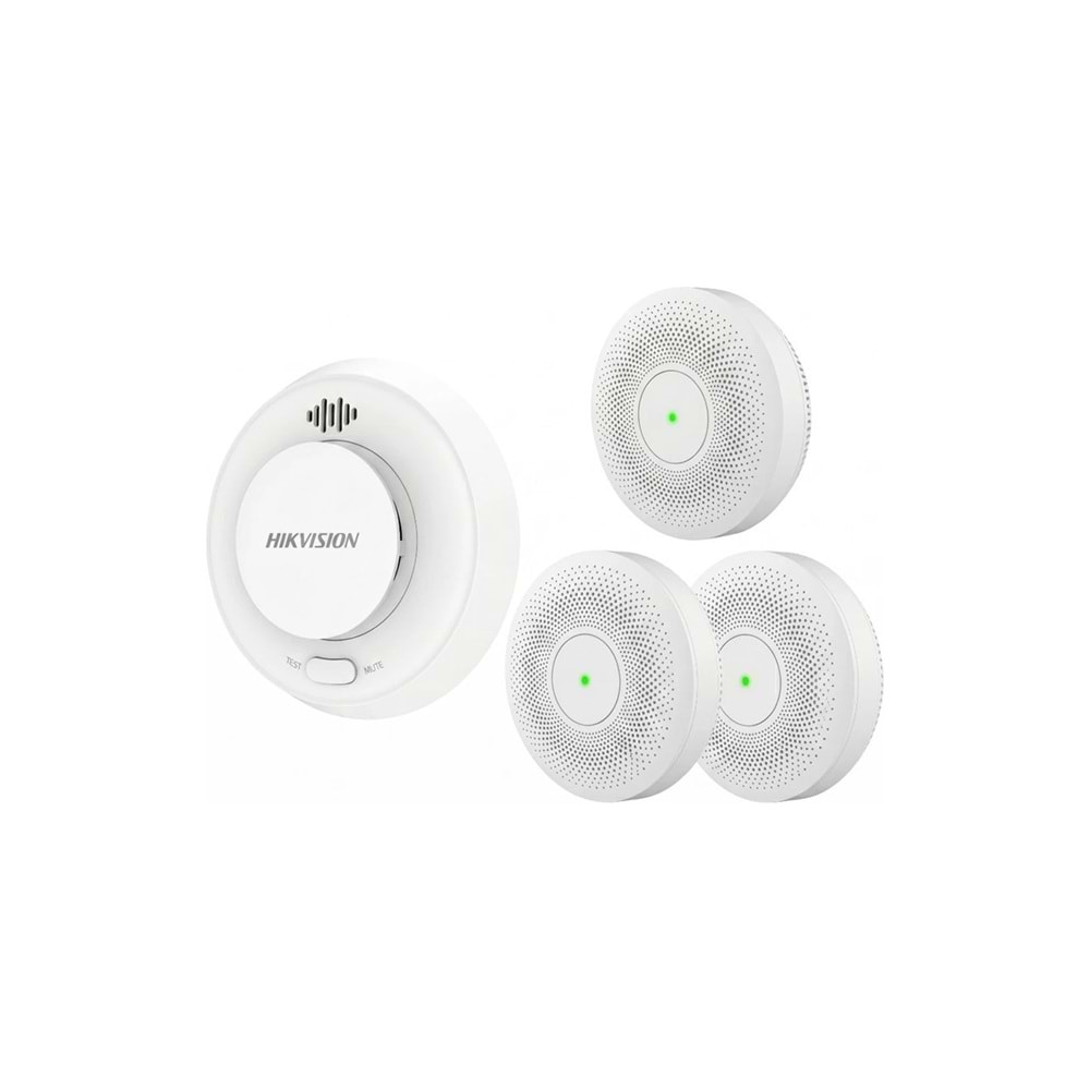 Hikvision HF-KS2-WF/R8 Wi-Fi Yangın Alarm Kiti (HF-SG3-WF/R8 + 3 x HF-S3E-R8)