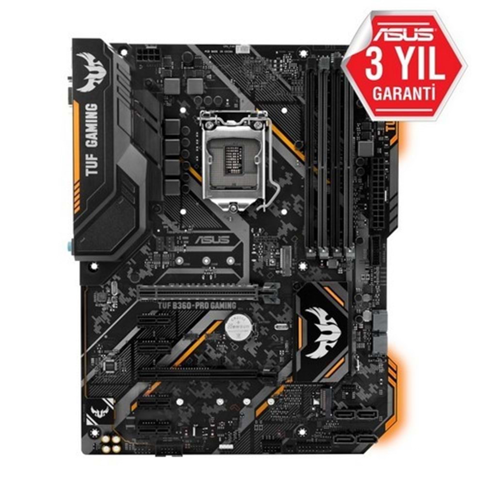 Asus TUF B360-PRO Gaming B360 DDR4 M.2 16X 1151p Anakart