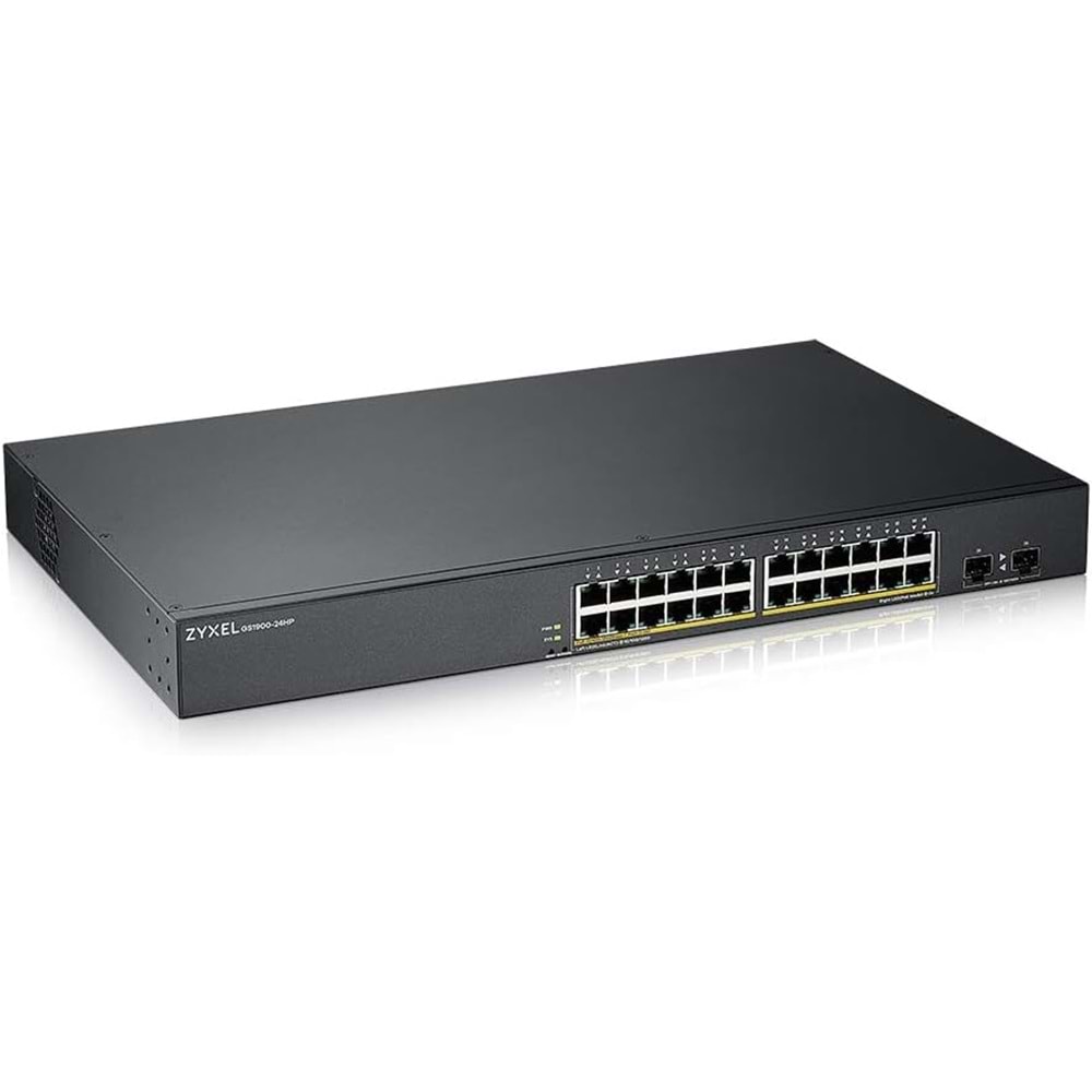 Zyxel GS1900-24HP 24xGigabit Port 2xDUAL SFP L2 Web Poe Switch