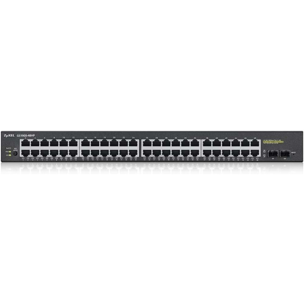 Zyxel GS1900-24HP 24xGigabit Port 2xDUAL SFP L2 Web Poe Switch