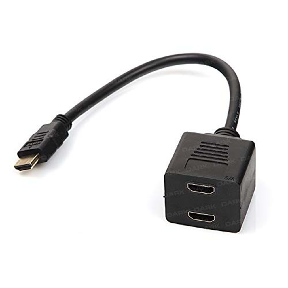 Dark DK-HD-AMX2F HDMI Erkek - 2x HDMI Dişi Çoklayıcı