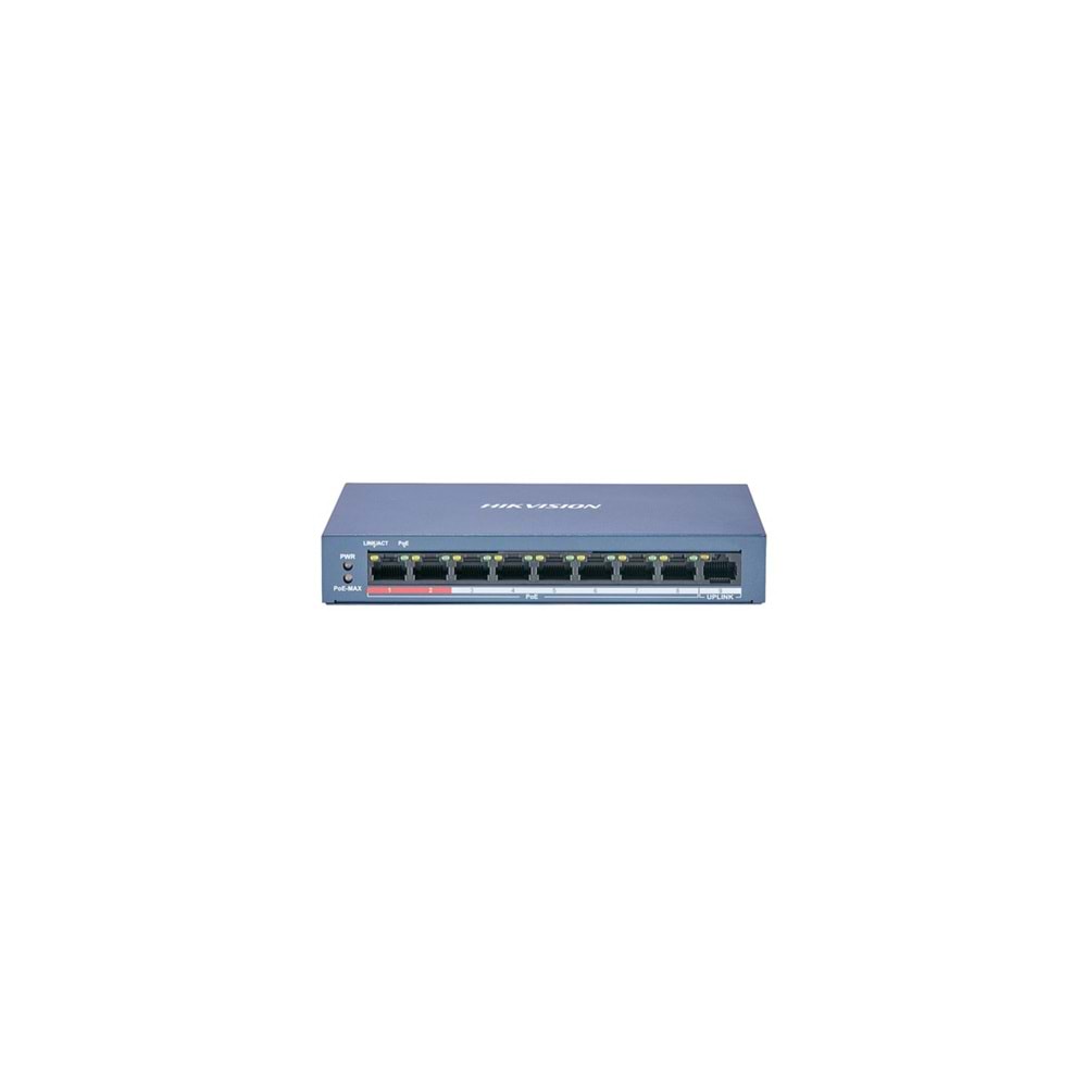 Hikvision DS-3E0109P-E/M 58W 1x100Mbps+8x100Mbps Port PoE Switch