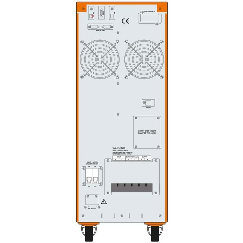 Makelsan Powerpack Plus 10KVA 4-8 Dk ONLINE K.G.K. 20x 12V 7AH V2