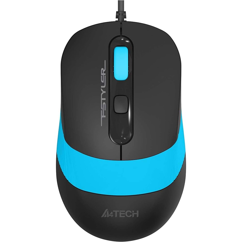 A4 Tech FM10 1600dpi Mavi USB Optik Mouse