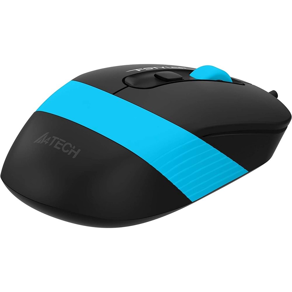 A4 Tech FM10 1600dpi Mavi USB Optik Mouse