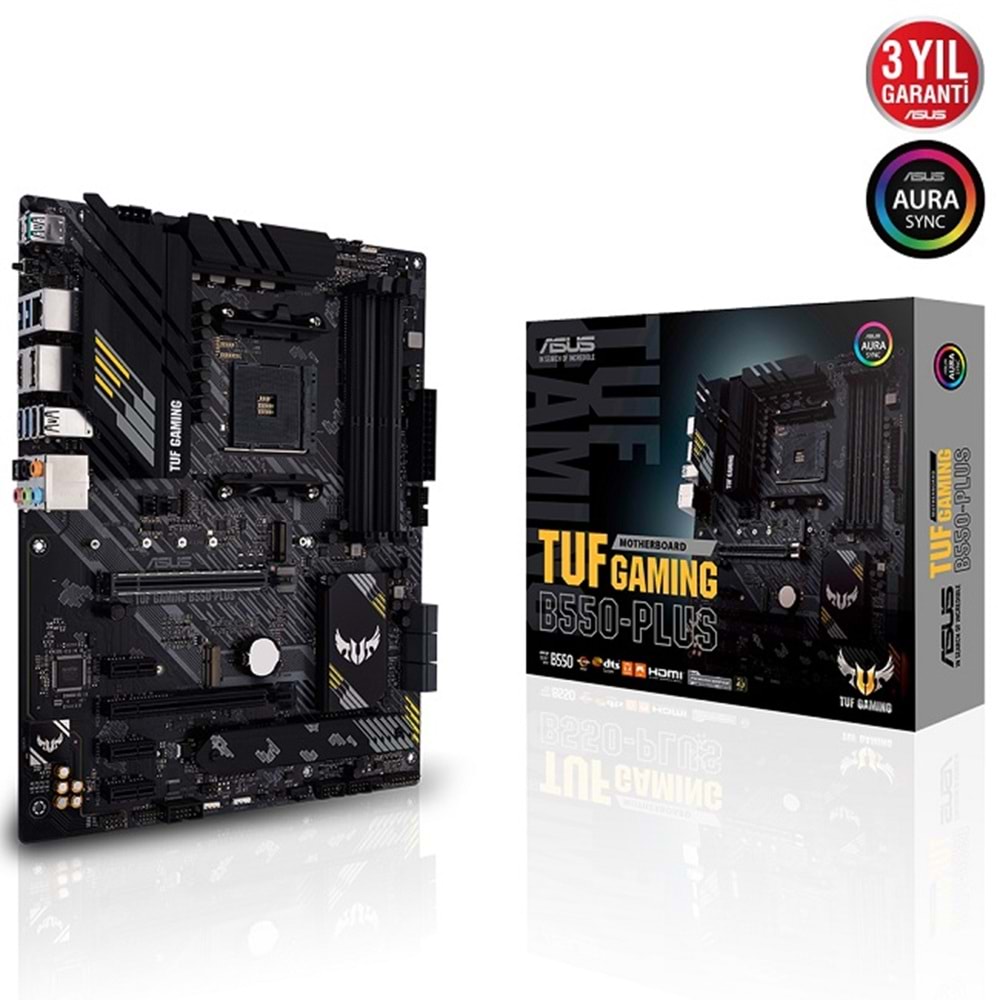 Asus TUF Gaming B550-PLUS DDR4 DP/HDMI PCI 4.0 AM4 Anakart