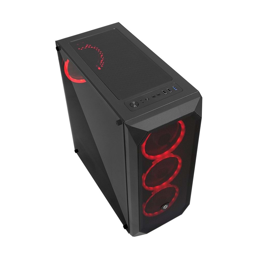 Frisby 600W 80+ USB 3.0 Dual-Ring RGB Fan ATX Gaming Kasa FC-9315G-600