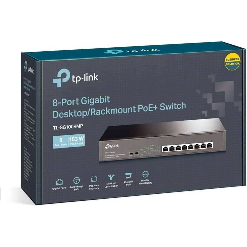 TP-Link TL-SG1008MP 8 Port PoE+8 Port Gigabit Switch