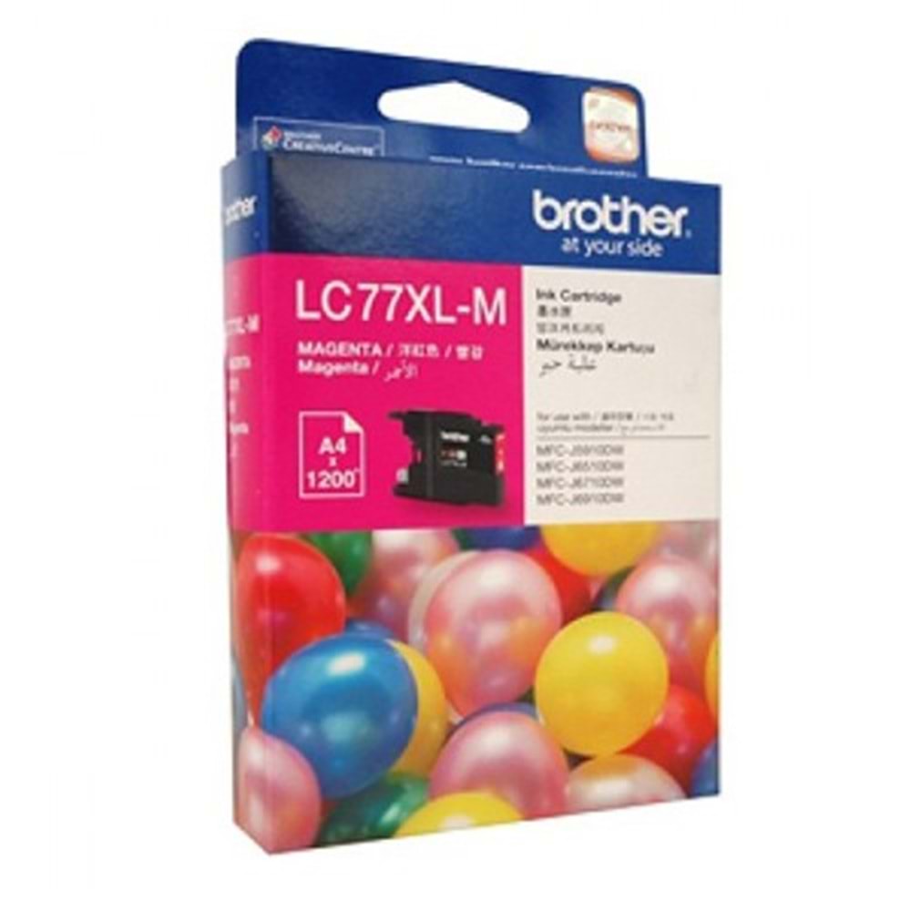 Brother Kartuş LC77XLM Kırmızı 1200 Sayfa MFC-6710DW