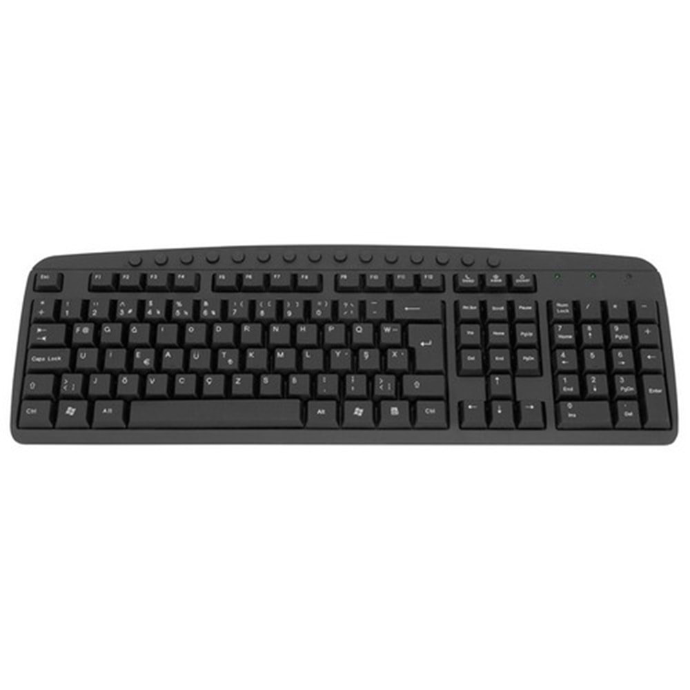 Frisby FK-66FU Siyah F USB Multimedya Klavye