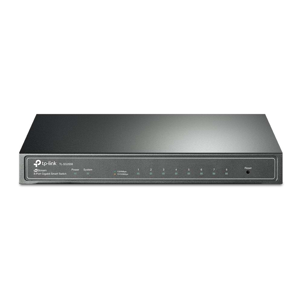 TP-Link TL-SG2008 8 Port Gigabit Pure-Gigabit Desktop Smart Switch