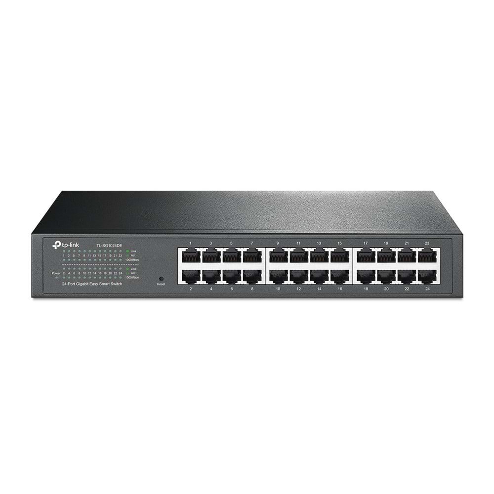 TP-Link TL-SG1024D 24 Port Gigabit Rackmount Metal Kasa