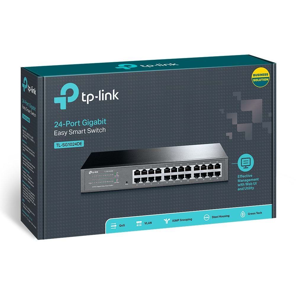 TP-Link TL-SG1024DE 24 Port Gigabit Easy Smart Switch
