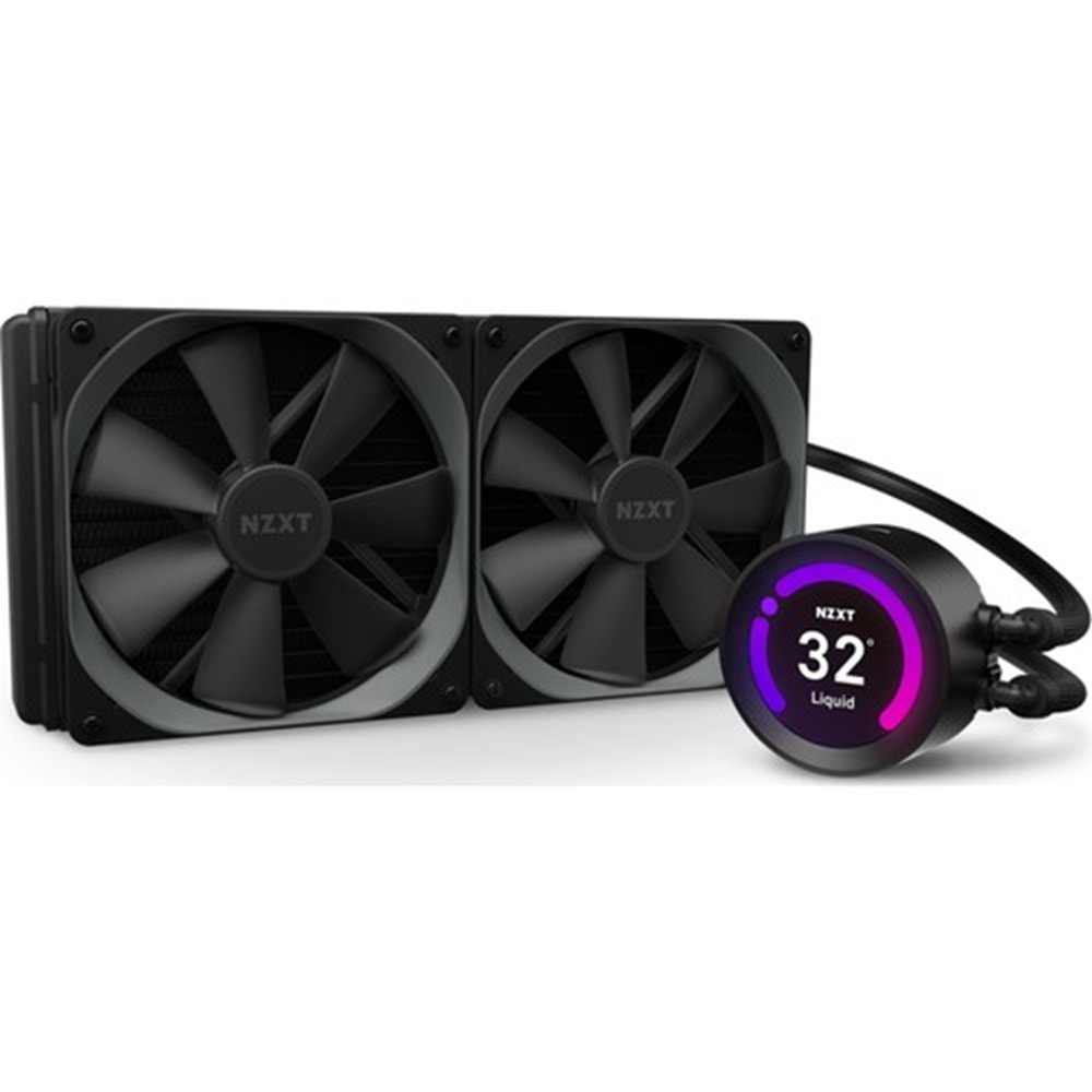 NZXT Kraken Z63 280mm Işıklı Fan AIO Sıvı Soğutma RL-KRZ63-01