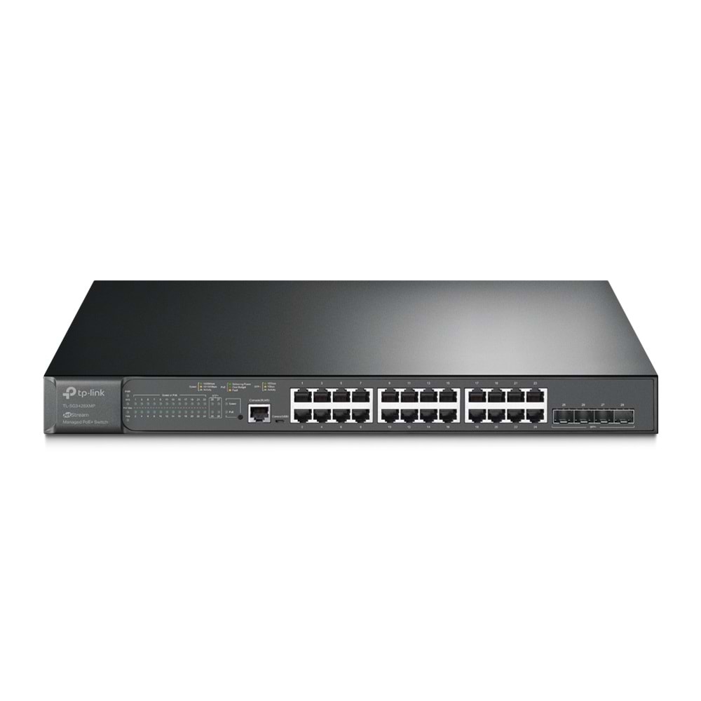 TP-Link TL-SG3428XMP JetStream 24-Port Gigabit and 4-Port