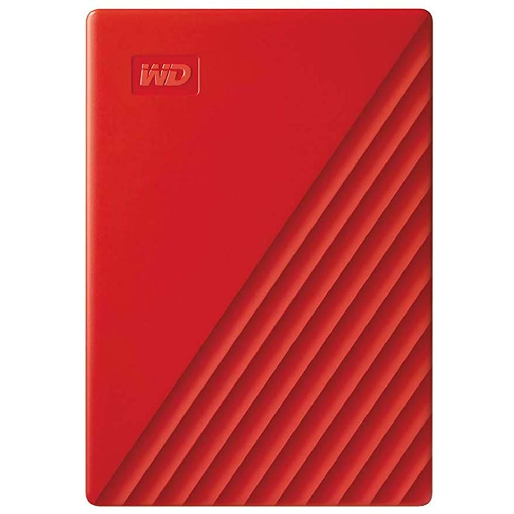 WD 4TB MY PassPort USB3.2 Kırmız Taşınabilir WDBPKJ0040BRD-WESN