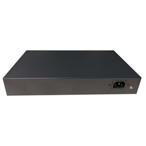 Uranium POE-2421SFP-300W 24X10/100+2X Gigabit Uplink +1XSFP Poe Combo Rack Tipi Switch