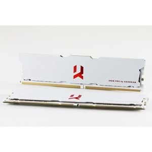 Goodram 16 GB (8X2) IRP-C3600L18S16GDC 3600MHZ CL11 DDR4 DUAL CHANNEL KIT PRO Beyaz