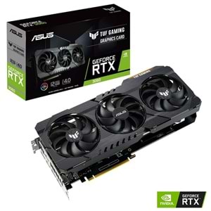 Asus TUF-RTX3060-12G-V2-Gaming 12GB 192Bit GDDR6 DP/HDMI PCI 4.0 Ekran Kartı