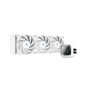 DEEPCOOL LS720 RGB 360mm Beyaz Sıvı Soğutma