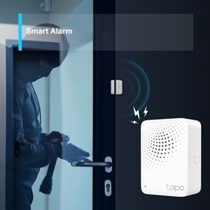 TP-Link Akıllı Zil Sesleri, Alarm ve Zil ile TP-Link Tapo H100 Smart Hub Wifi