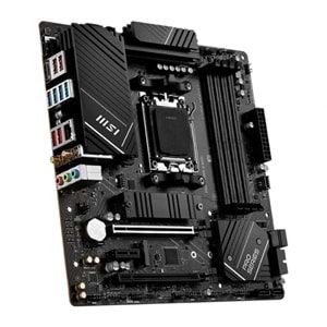 Msi Pro B650M-A Wifi DDR5 6000MHz 1XHDMI 1XDP 2XM.2 USB 3.2 MATX AM5 Anakart ( AMD AM5 7000 Serili İşlemci Uyumlu)