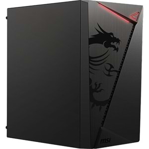 Msi Mag Shield M301 Temperli Cam Psu Yok Gaming Kasa