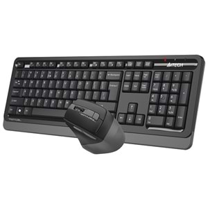 A4 Tech FG1035 Gri Q Multimedya 2.4G Kablosuz Klavye Mouse Set