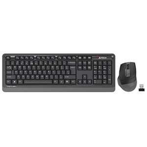 A4 Tech FG1035 Gri Q Multimedya 2.4G Kablosuz Klavye Mouse Set