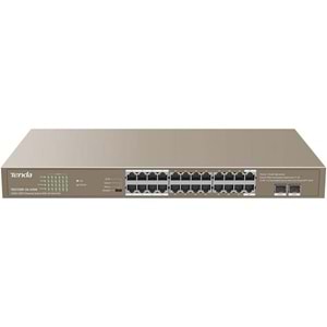 Tenda TEG1126P-24-410W 24GE+2SFP 24-Port Poe Switch