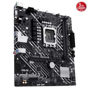 Asus Prime H610M-E-CSM DDR5 5600Mhz 1XVGA 1XHDMI 1XDP 2XM.2 USB 3.2 1700P Matx Anakart