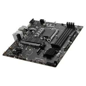 Msi Pro B760M-P DDR5 6800Mhz 1XVGA 1XHDMI 1XDP 2XM.2 USB 3.2 Matx 1700P Anakart
