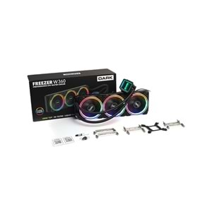 Dark AquaForce DKCCW360 Intel/AMD Uyumlu 360mm Fixed RGB Led'li Sıvı Soğutma