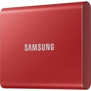 Samsung 2TB Taşınabilir T7 SSD 2.5 Kırmızı Taşınabilir Disk