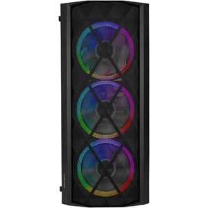 Everest Bumpy PSU Yok 4x12cm ARGB Fanlı Tempered Camlı Gaming Kasa