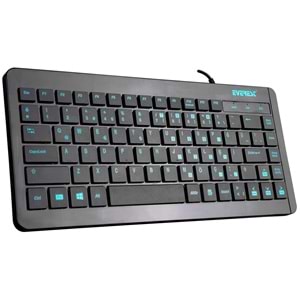 Everest KB-410 Siyah USB Q Mini Klavye