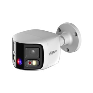 Dahua IPC-PFW3849S-A180-AS-PV 2X4MP TİOC Süper Geniş Açı Bullet Kamera (Sesli VE IŞIKLI İKAZ,SMD+)