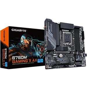 Gigabyte B760M Gaming X AX DDR5 7600MHZ(OC) HDMI