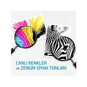 HP M0H56AE Sarı Renkli Mürekkep Kartuş (GT52)