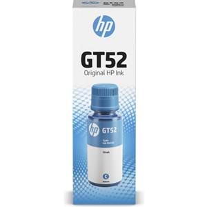 HP M0H54AE Mavi Renkli Mürekkep Kartuş (GT52)