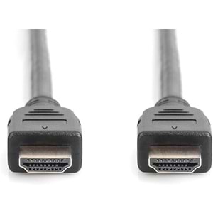 Digitus HDMI Kablo Altın Uçlu Siyah (2m) 4K
