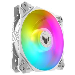 Asus TUF Gaming TF120 ARGB - BEYAZ Soğutucu Kasa Rady. Fanı Beyaz Adres.ARGB120M
