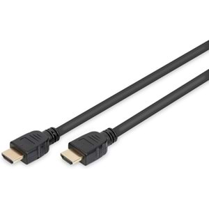 Digitus HDMI Kablo Altın Uçlu Siyah (3m) 8K