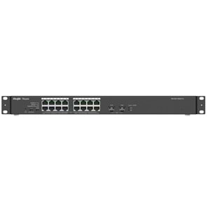 Ruijie Reyee RG-ES118GS-PL 16-Port Gigabit+2X1GB SFP Uplink Rackmount 247W Poe