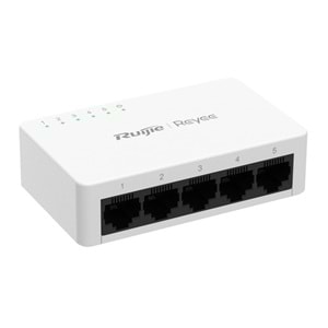 Ruijie Reyee RG-ES05G-L 5-Port Gigabit Tak Çalıştır Plastik Kasa Switch