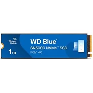 WD Blue SN5000 1TB M.2 NVMe SSD (5150/4900)