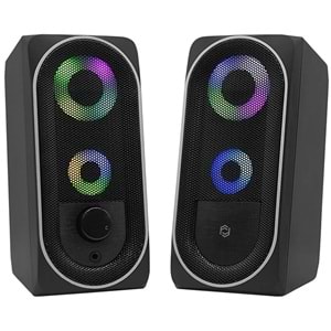 Frisby FS-2138U 2.0 RGB LED Hoparlör Sistemi Siyah (USB)