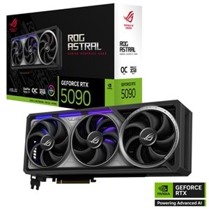 Asus ROG-ASTRAL-RTX5090-O32G-Gaming 32GB 512Bit GDDR7 DP/HDMI PCI 5.0 Ekran Kart