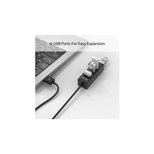 UNITEK Type-A to 4 Port USB 2.0 Hub – 80 cm Kablo – Y-2140